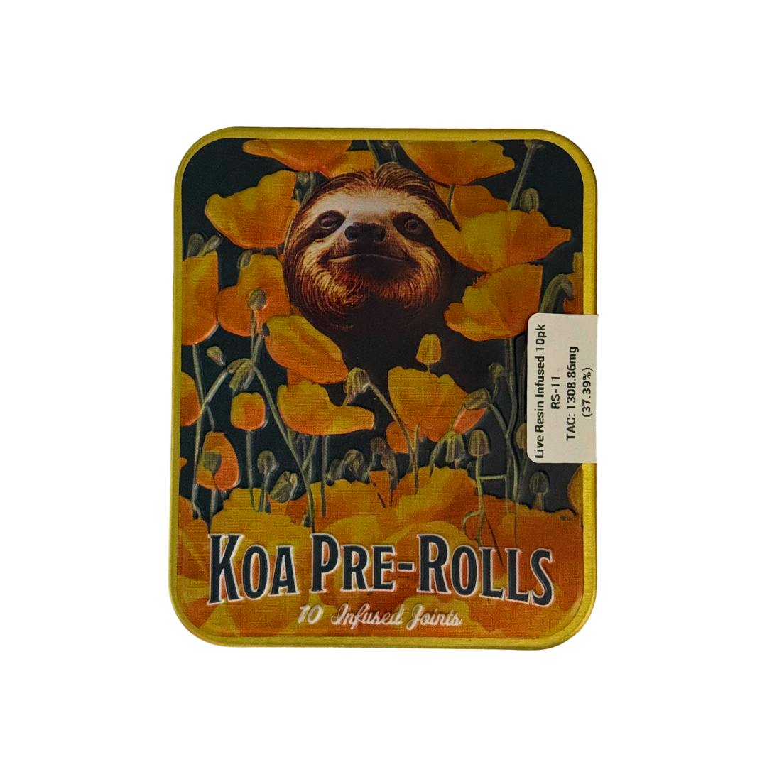 Koa | Diamond Infused 0.35g Pre-Roll 10pk (3.5g) | RS11