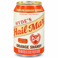 Hyde's Hail Mary - 5mg THC 5mg CBD 5mg CBG Infused Beverage - Orange Shandy - product image at King of Budz