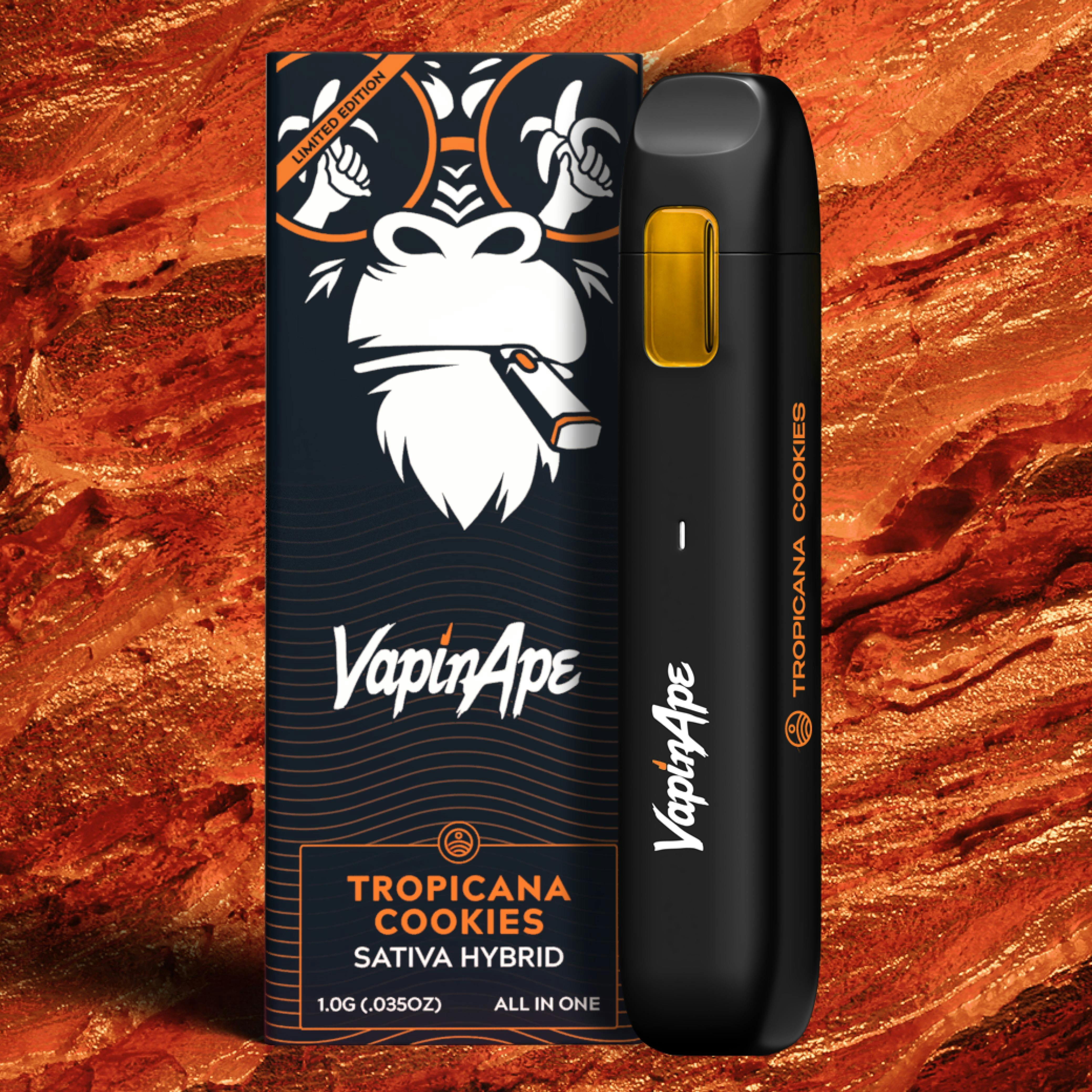 Vapin' Ape - 1g Disposable - Tropicana Cookies (S)