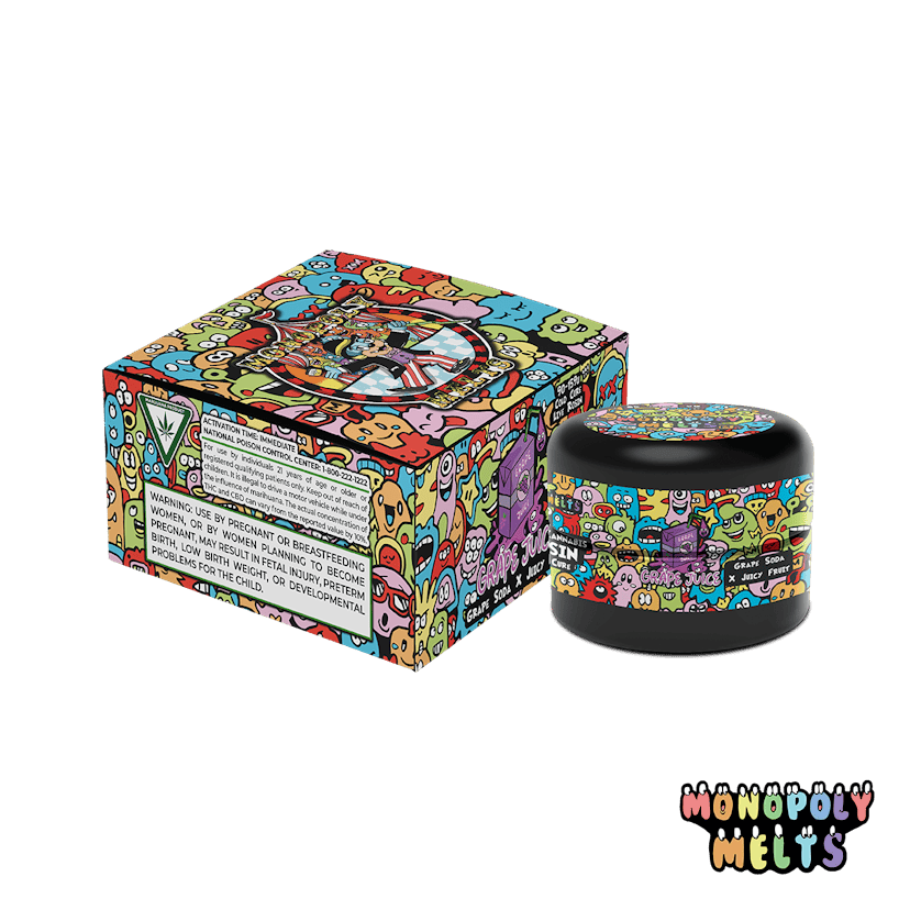 Monopoly Melts Live Rosin | Fruit Stripez