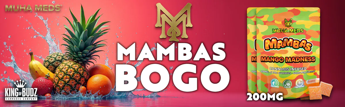 Muha Meds - Mambas - 200mg Gummies - BOGO