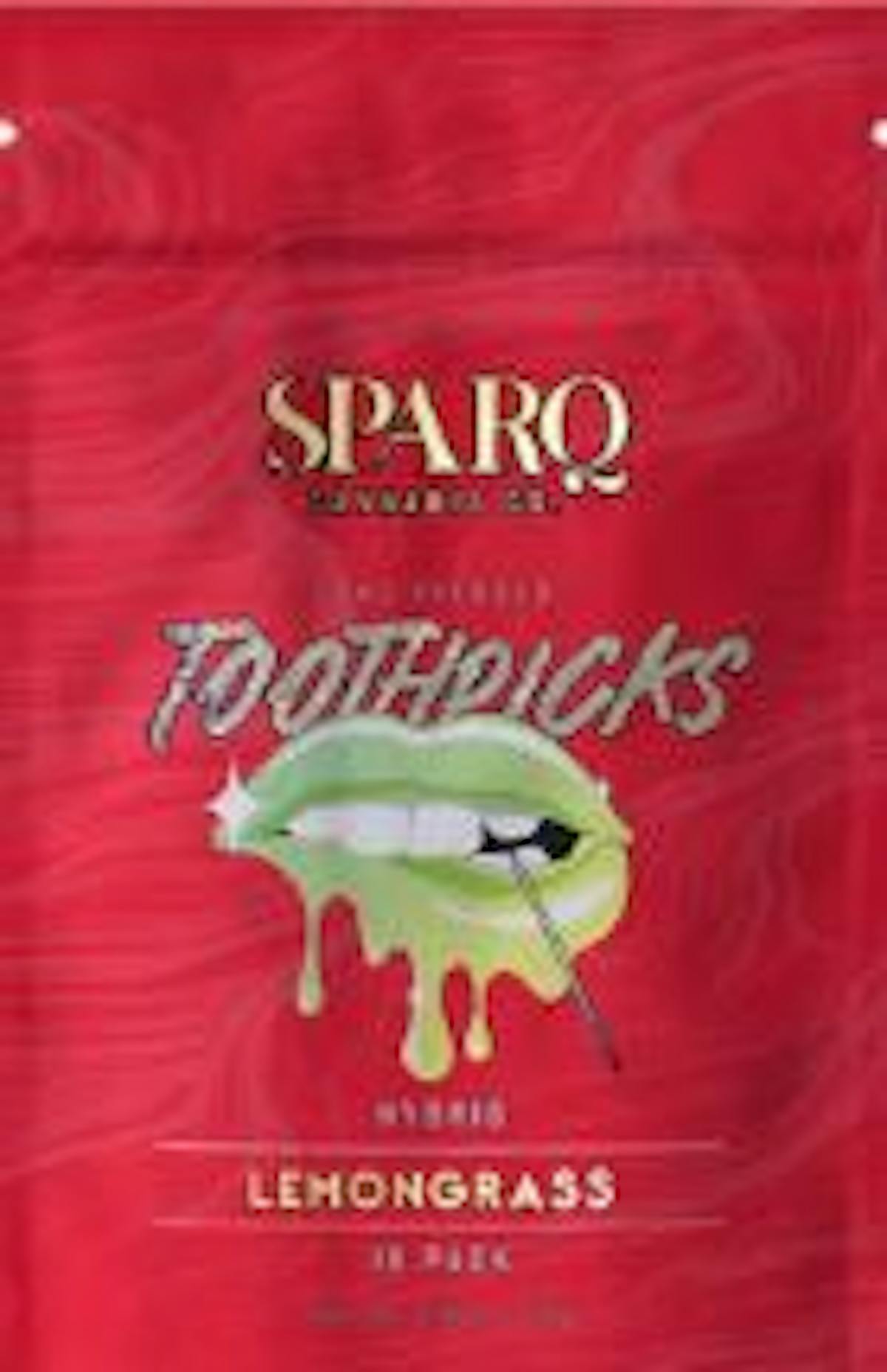 Image of Lemongrass | 10pk Toothpick | 25mg