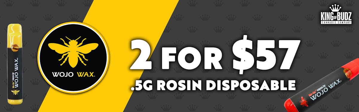 Wojo Co .5g Rosin Disposable - 2/$57