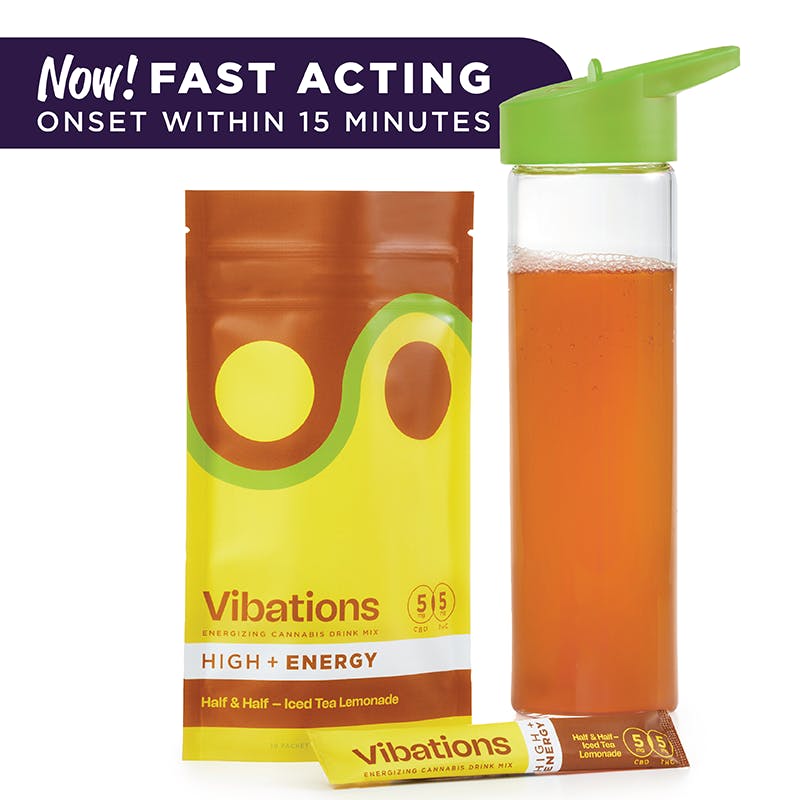 Iced Tea Lemonade 10pk (50mg THC/50mg CBG) Drink Mix • Capeway Cannabis