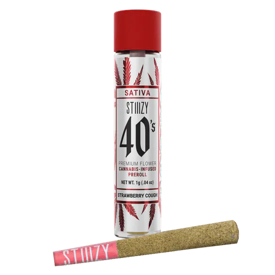 Strawberry Cough 40's Infused Pre-Roll | 1g | Timber Cannabis Co