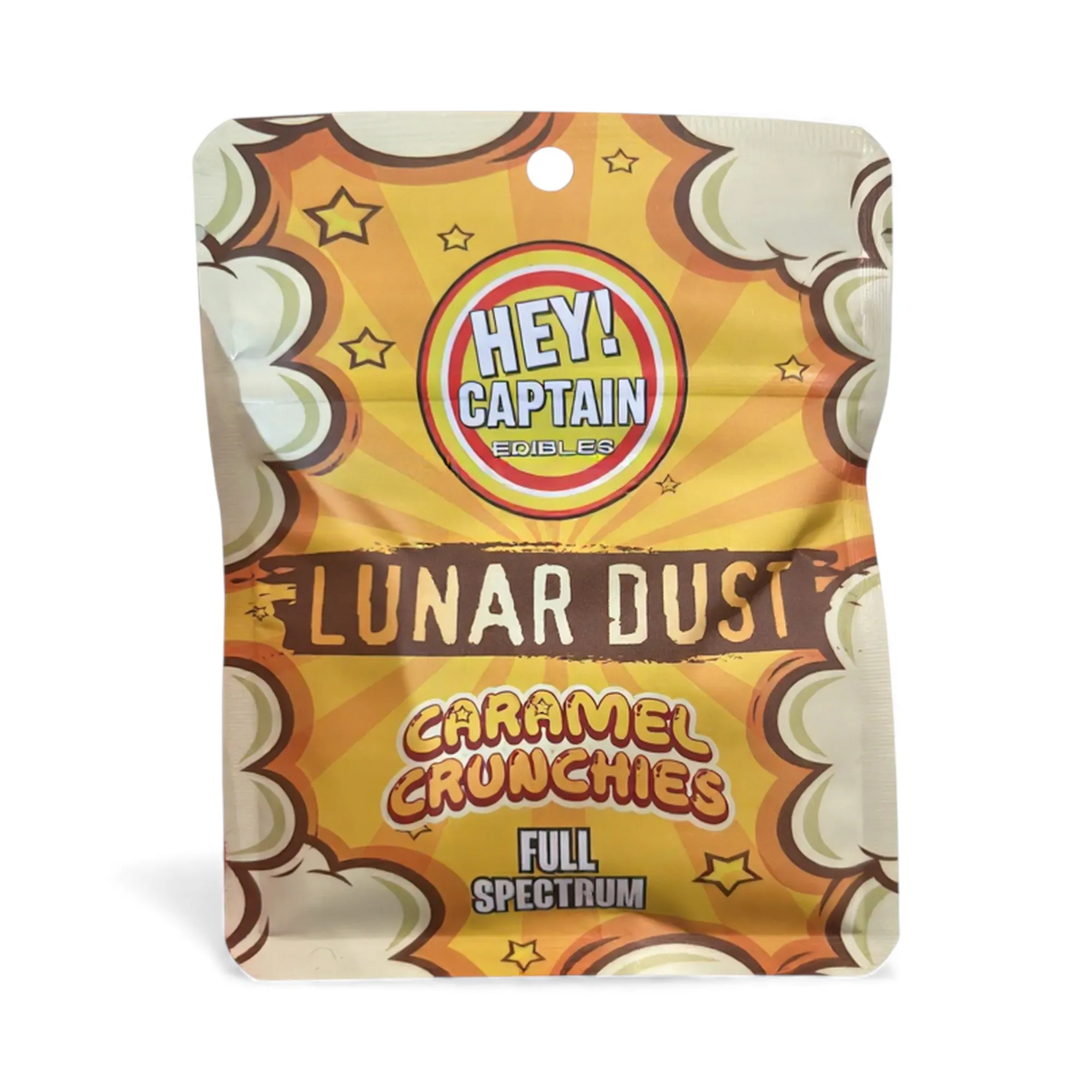 carmel mission Jeff siner エッチング  10/250 Hey Captain Lunar Dust Caramel Crunchies | 200mg | Higher Love