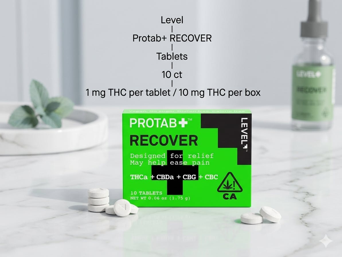 Product Level | Protab Recover | Tablets | 10ct | 100mg