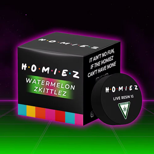 Homiez - 1g Live Resin - Watermelon Zkittlez