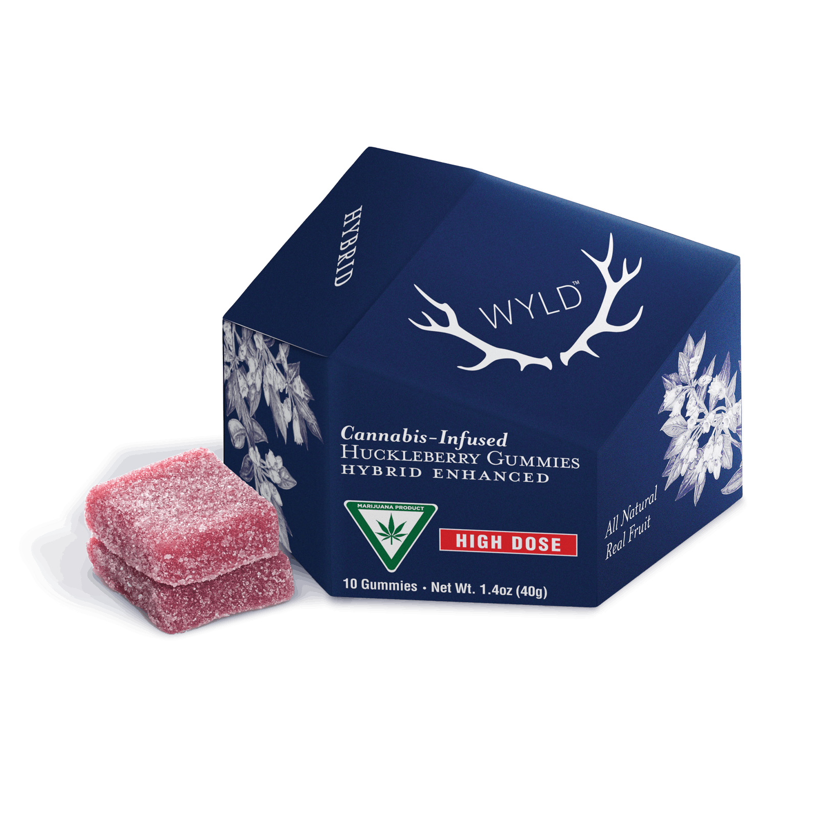 200mg | Huckleberry Hybrid Enhanced Gummies