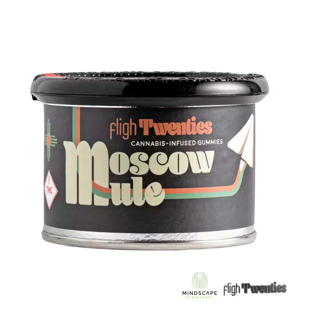 Fligh Moscow Mule Sativa Gummies 100mg