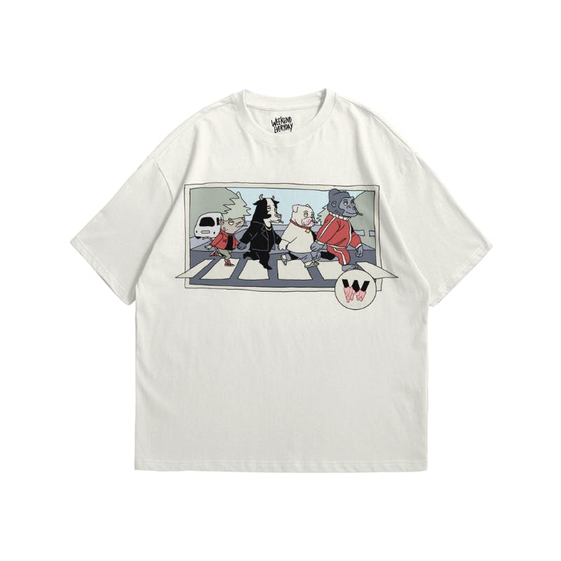 Weekend - dab-bey road tee - l
