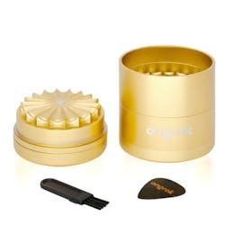 Ongrok | 5pc Flower Toothless Grinder w/ Storage - Gold #001gld