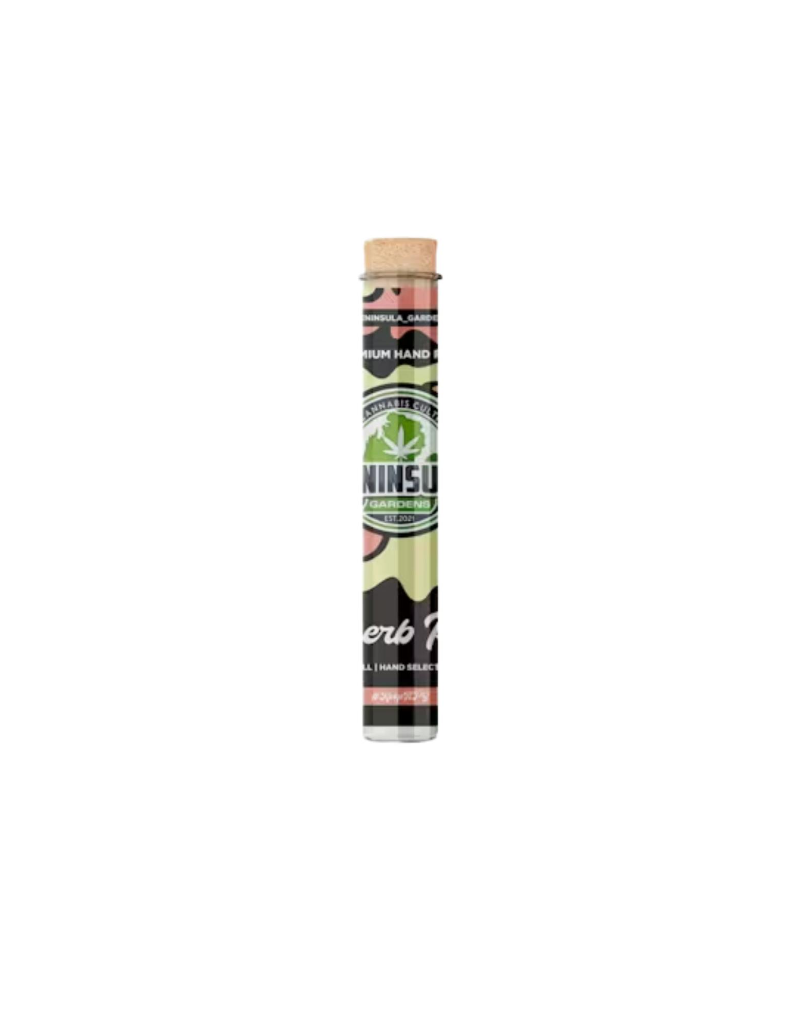 Sherb Pie Handcrafted Pre-Roll Hybrid by Peninsula Gardens – Pre-Rolls at Gatsby Cannabis