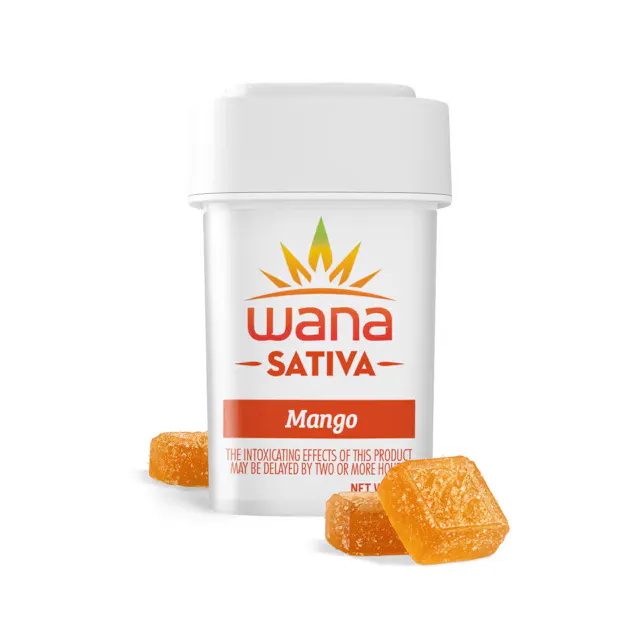Wana Classic Gummies Mango 10pk/100mg (sativa, 1g)