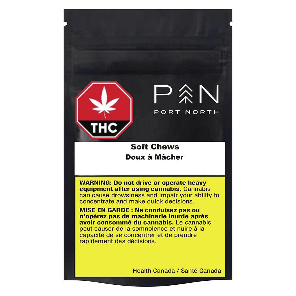 PORT NORTH - Apricot Kush Full Spectrum Hash Soft Chews - 2 Pack