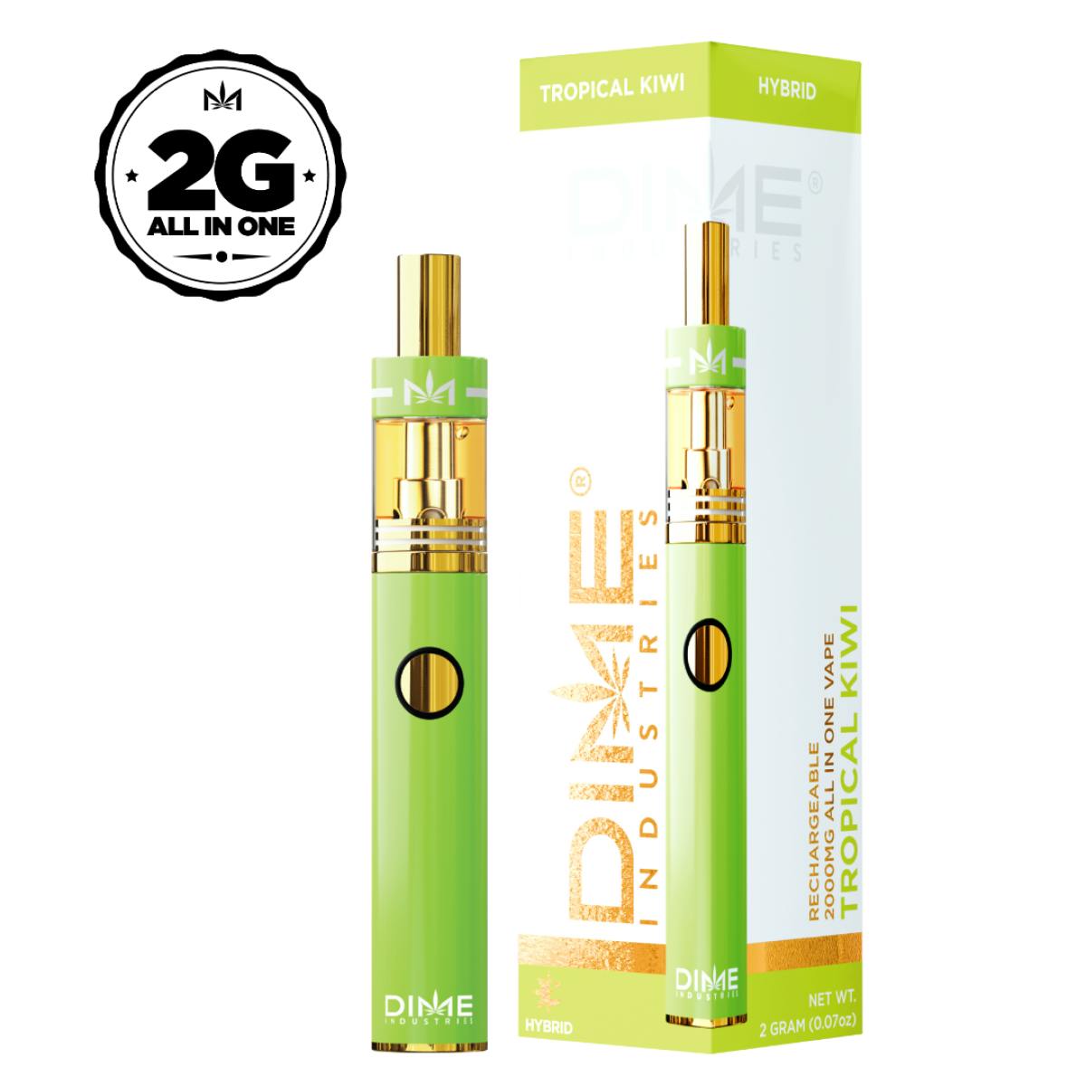 Photo of DIME Signature Line 2g Vape Tropical Kiwi