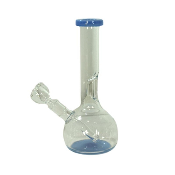 High Mountain Imports | 8'' Glass Water Bong | Assorted Colors