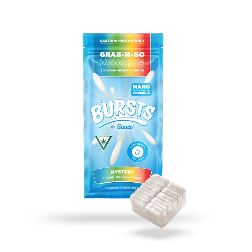 Mystery - Live Resin Infused Bursts - 200MG