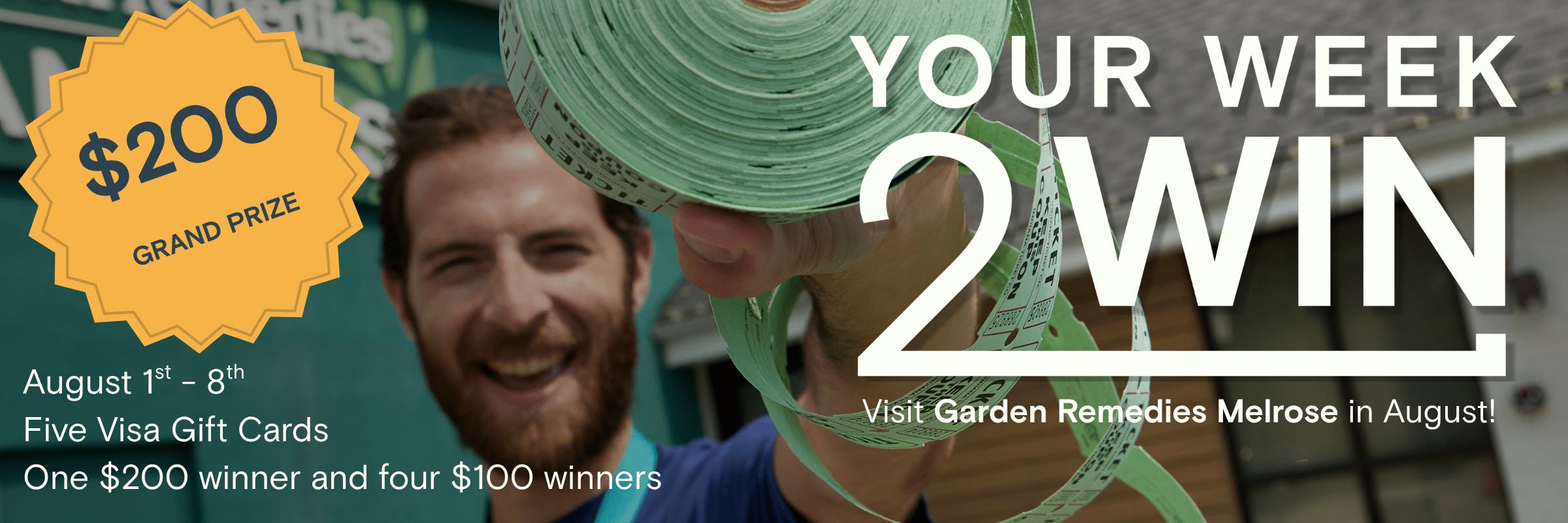 Visit Garden Remedies Melrose for a chance to win!