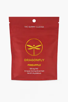 Dragonfly - 100mg Gummies Cluster - Pineapple