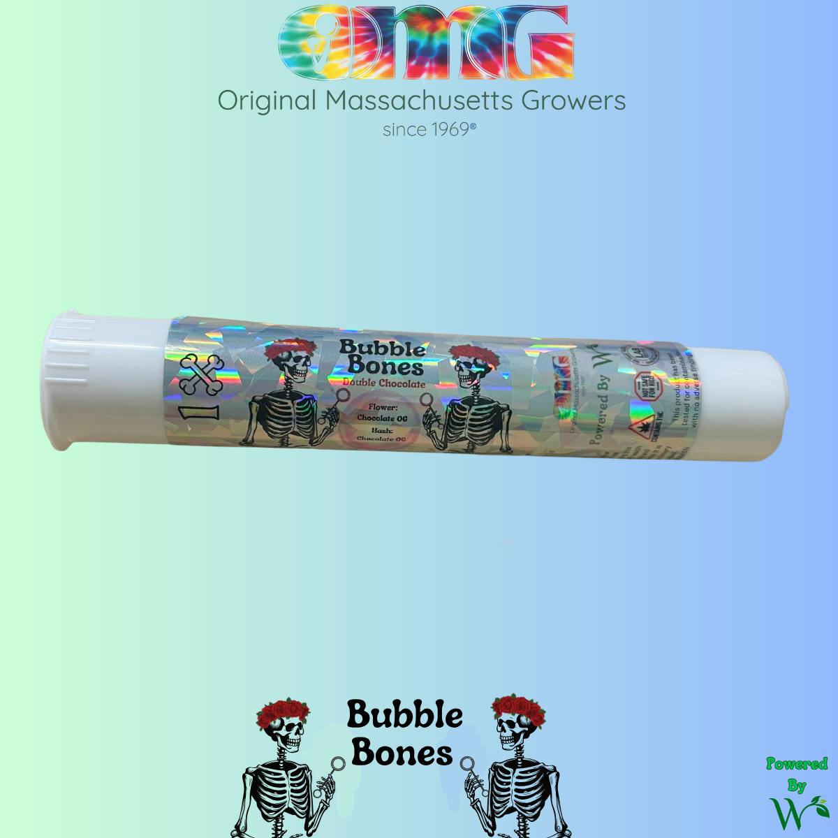 OMG Bubble Bones | Bumble Berriez | Hash Infused Preroll