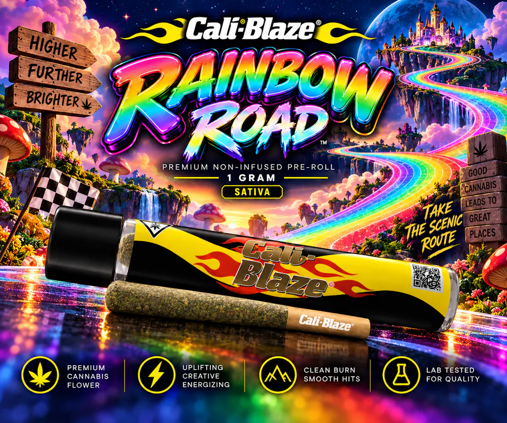 Product Cali-Blaze | Rainbow Road | Pre-Roll