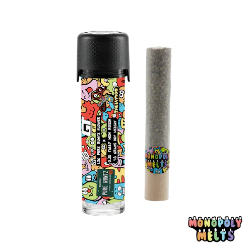 Monopoly Melts - 1.6g Hash Rosin Infused Donut - Pure Runtz x Tallymon