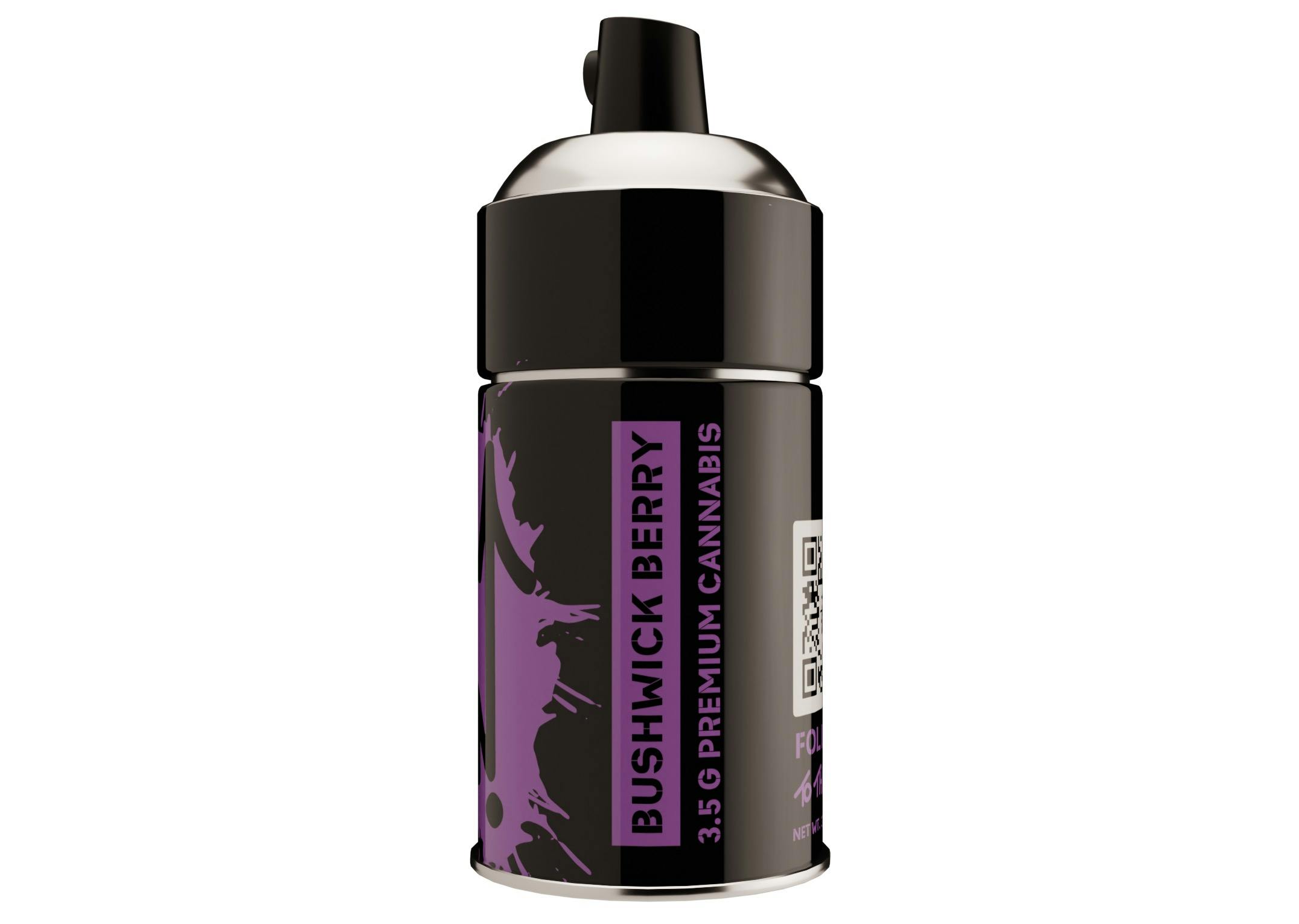 Photo of Bushwick Berry | Spray Can Packaged | Flower | 3.5g