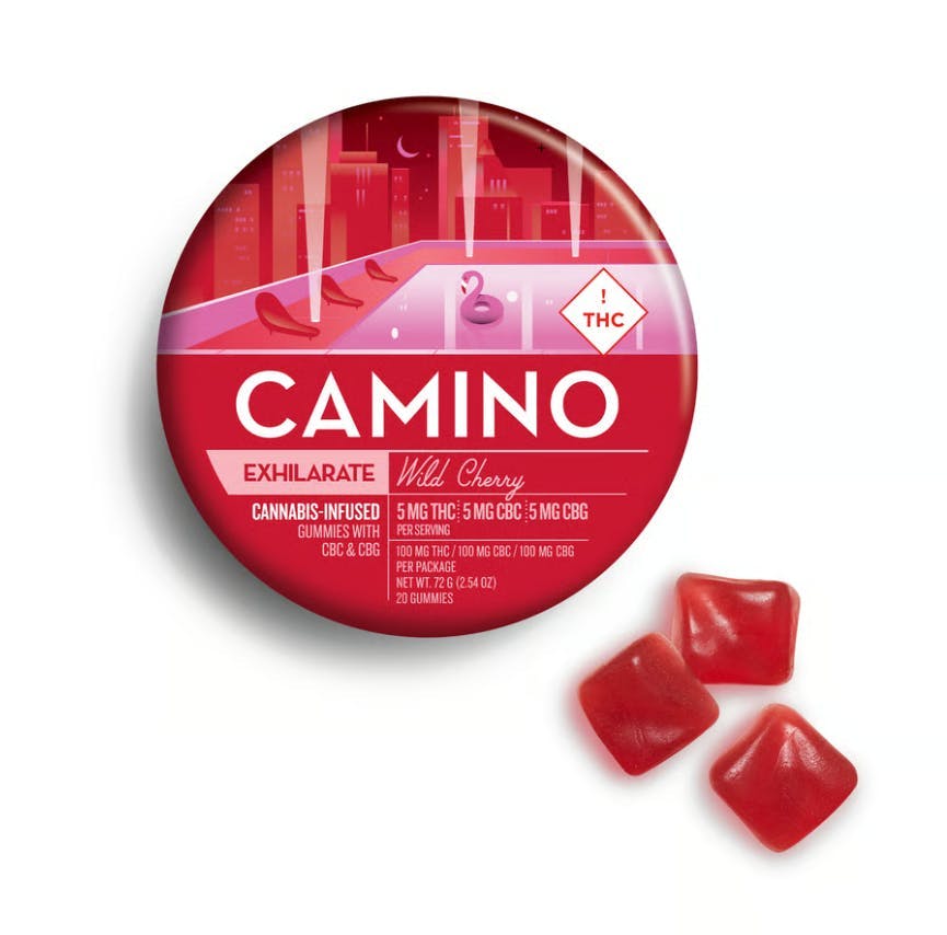 Camino Wild Cherry 5:5:5 THC:CBC:CBG 5mg 20pk