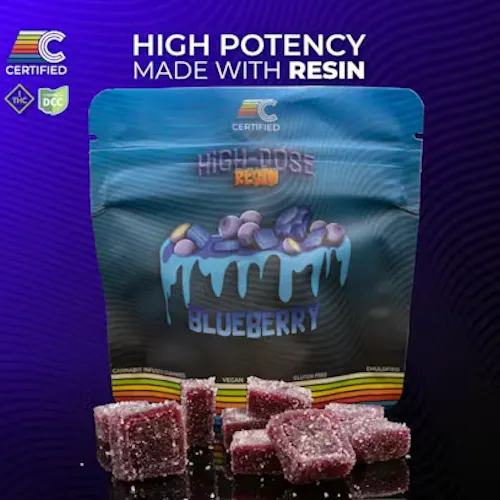 Blueberry | 50mg Gummies | 10ct-1
