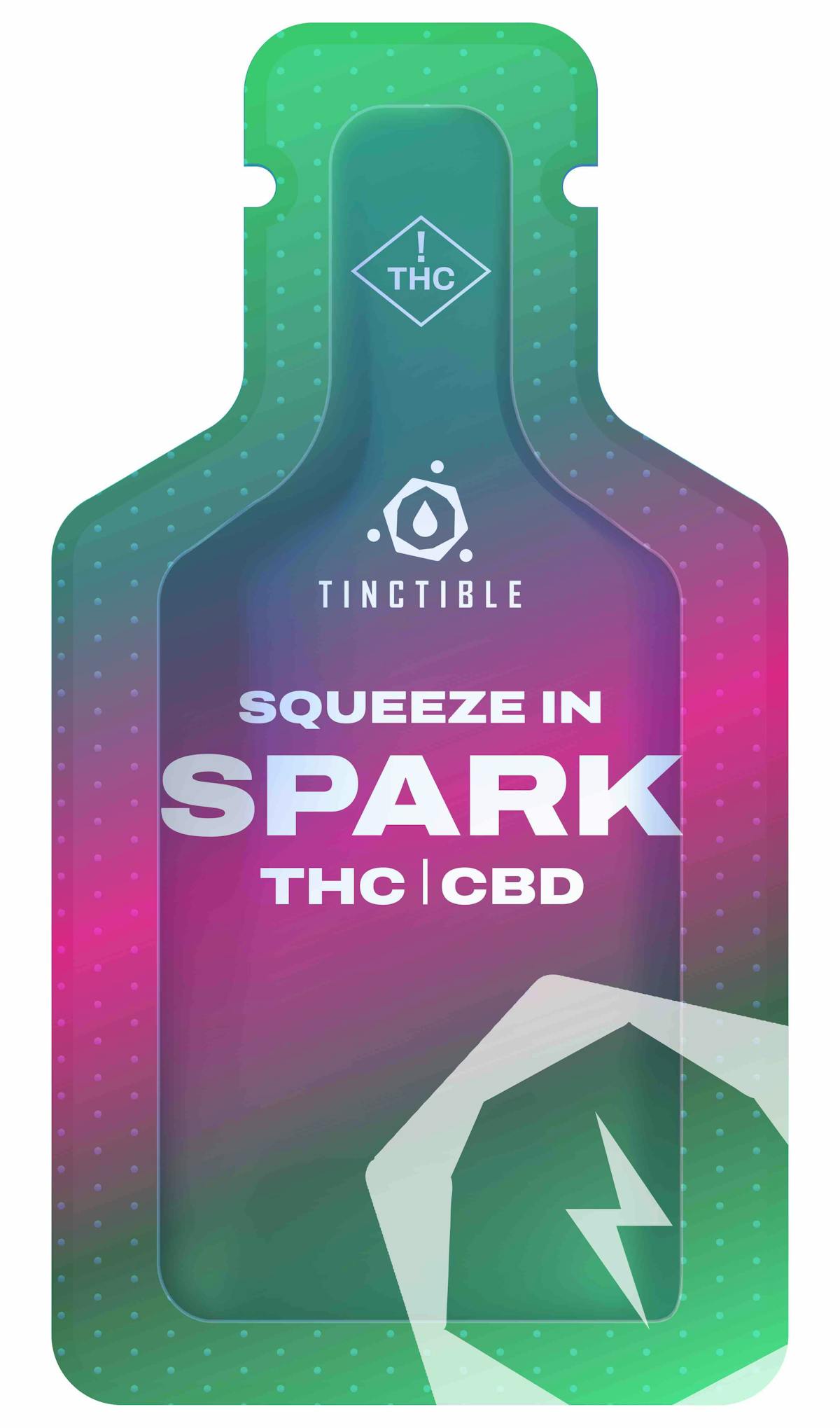 Photo of Watermelon 1:1 (THC:CBD) Tinctible Spark Gel