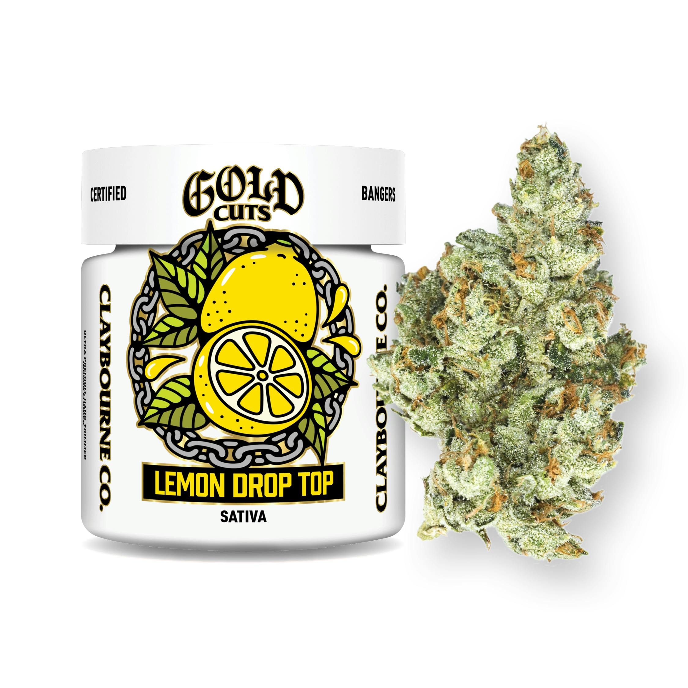 Claybourne Gold Cuts - Large Bud - - Indoor  Lemon Drop Top