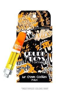 Product: Ice Cream Cookies Vape by Crude Boys (Indica)