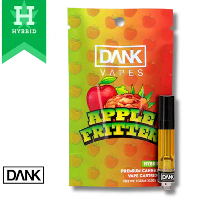 Dank | Vaporizer | Cartridge 1.0g | 1pk | Apple Fritter | 1ml