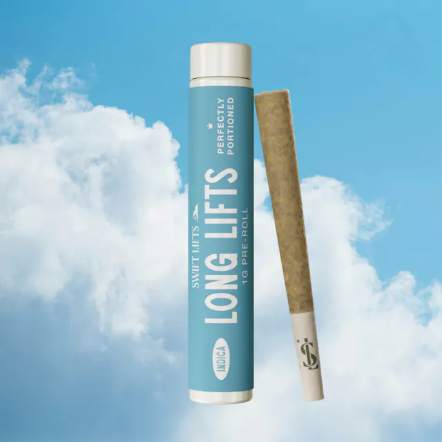 Swift Lifts Long Lifts Pre-Roll Tiramisu Teeth 1g (indica, singles)