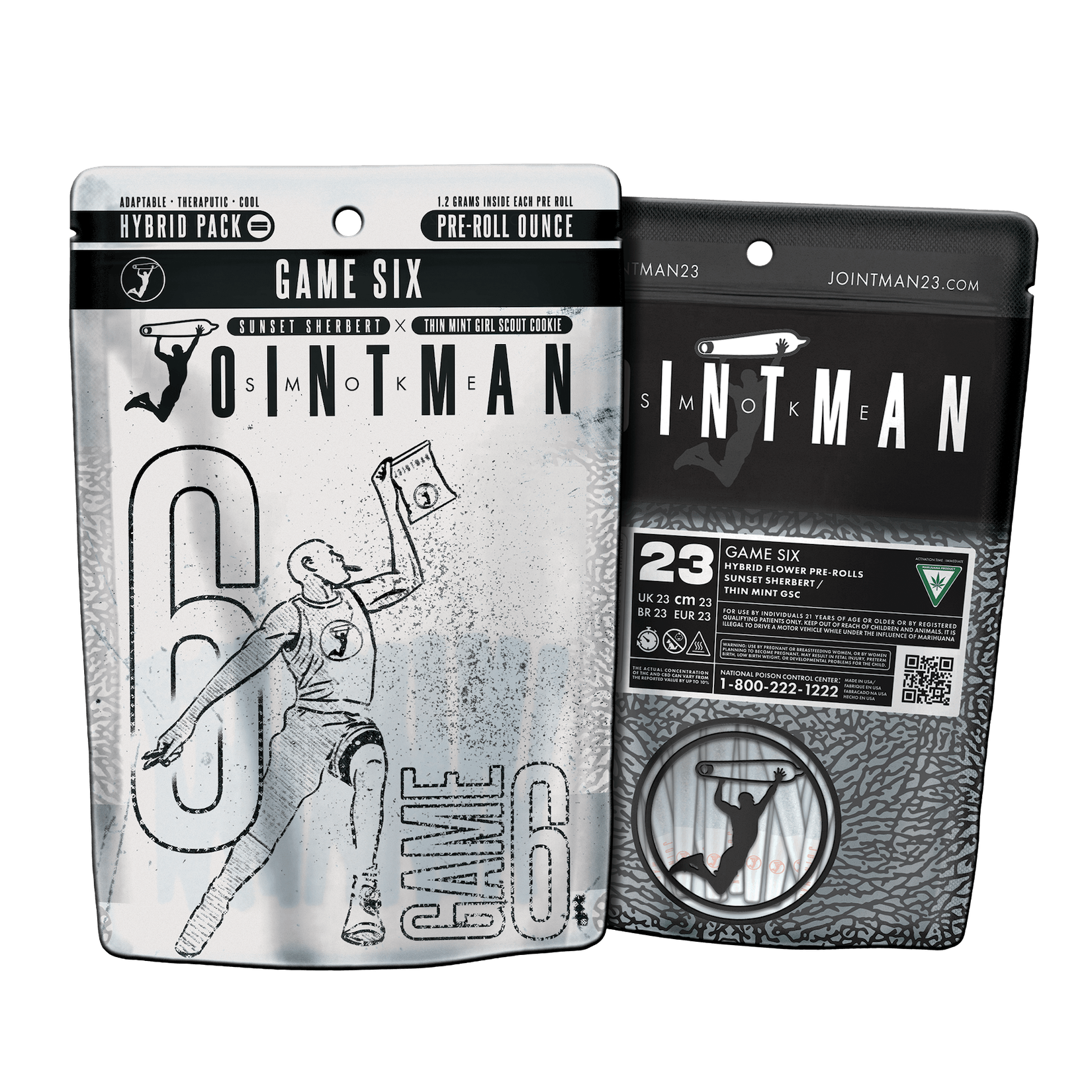 Jointman - 23-Pack 1.2g Prerolls - Game 6