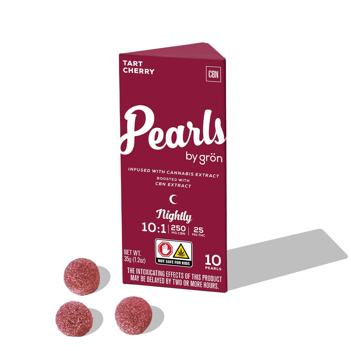 Grön Edibles Pearls Tart Cherry 10:1