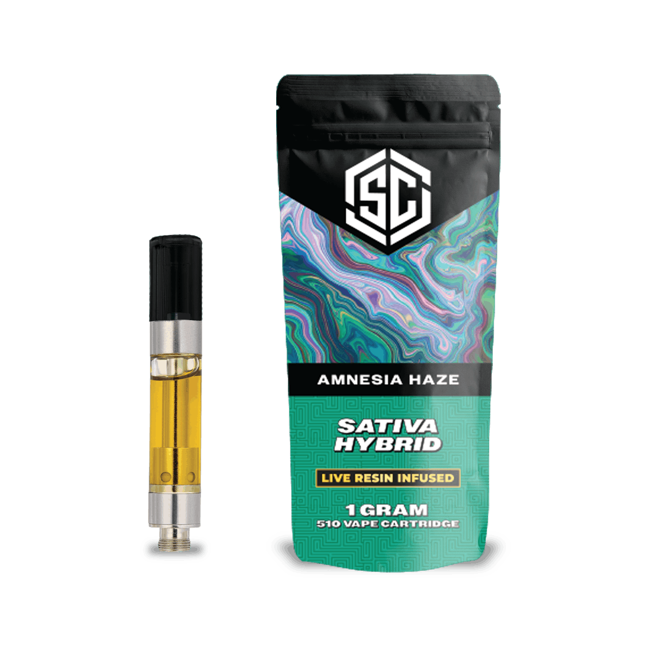 Society C - 1g Live Resin Cart - Amnesia Haze