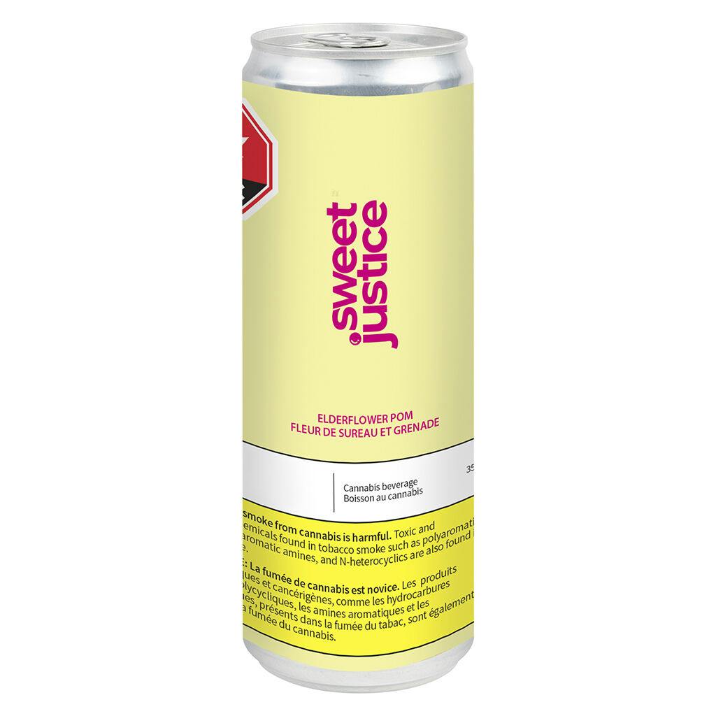 Sweet justice - elderflower pom - 1x355ml