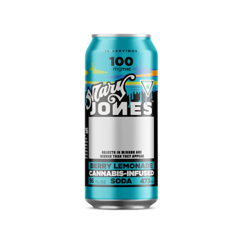 Mary Jones - 100mg Infused Soda - Berry Lemonade
