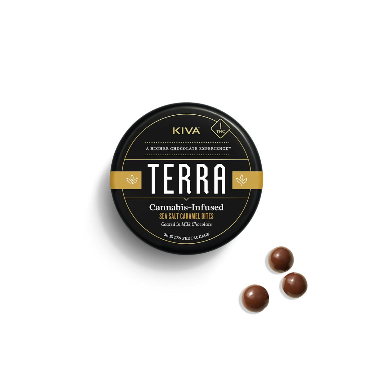 image of Terra Chocolate Sea Salt Caramel Bites