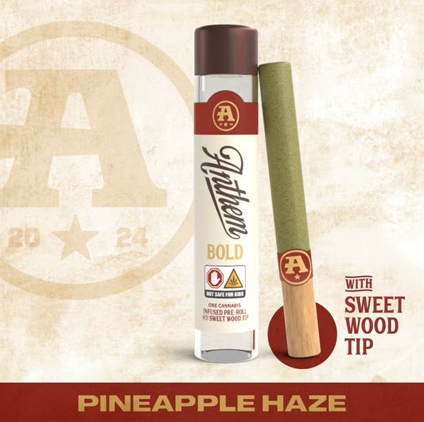 Anthem BOLD Pineapple Haze Pre-Roll