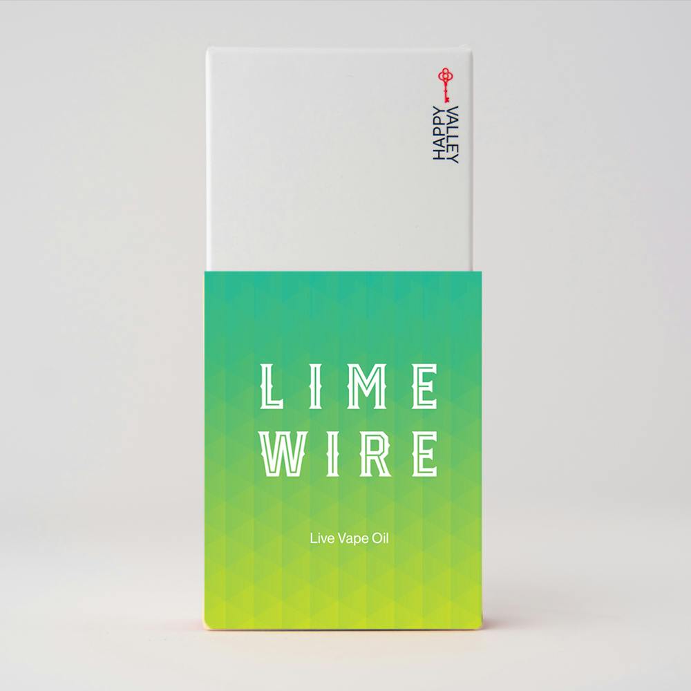 Live Vape Oil Cartridge 1g - Lime Wire