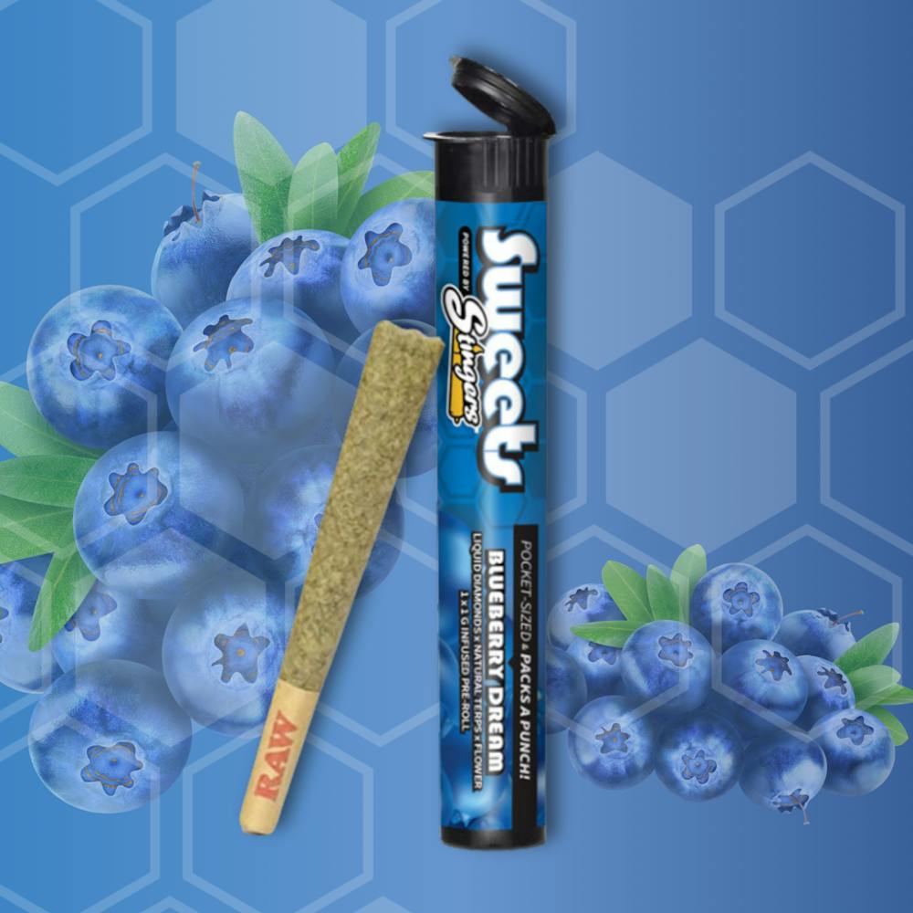 Product Sweets - Blueberry Dream - Infused Pre-Roll