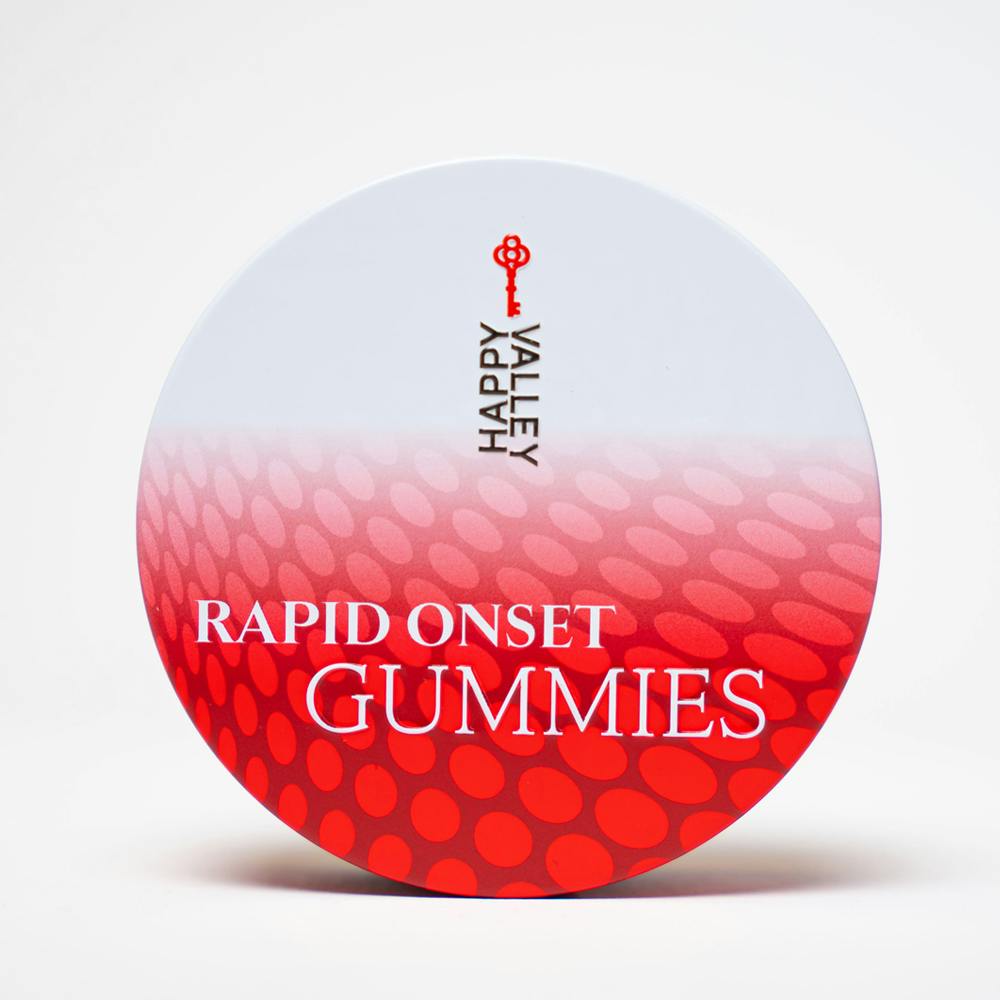 Gummies Rapid Onset 100mg THC- Sour Tangerine