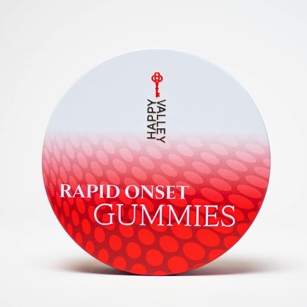 Gummies Rapid Onset 100mg THC- Strawberry Lemonade