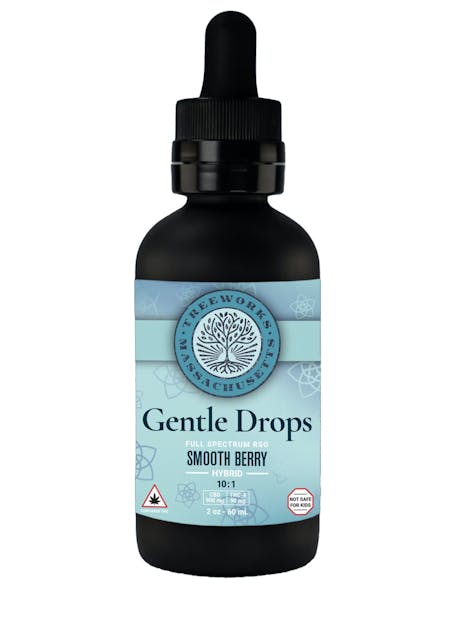 Gentle Drops 10:1 (CBD:THC) 60ml Tincture - Treeworks - Image 1