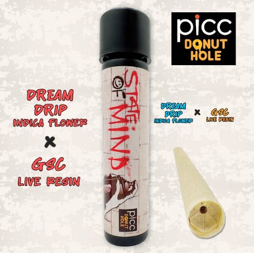 State Of Mind | Dream Drip x GSC Live Resin | Infused Pre-Roll