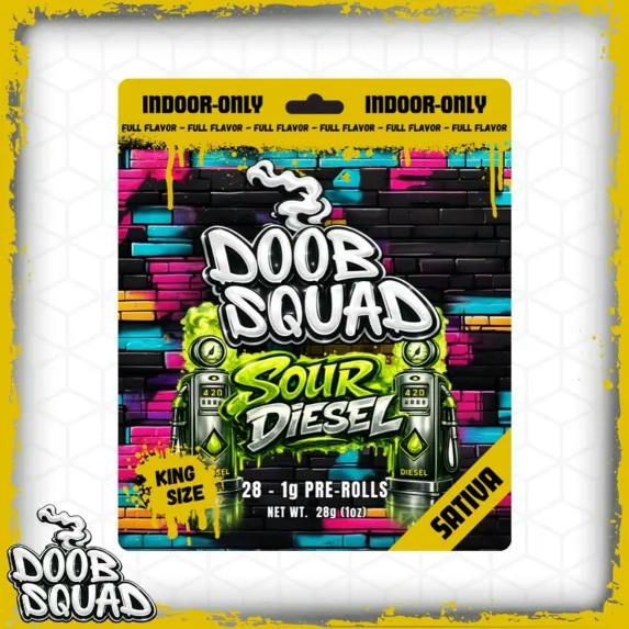 Doob Squad - 28-Pack 1g Prerolls - Sour Diesel