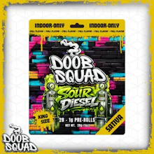 Doob Squad - 28-Pack 1g Prerolls - Sour Diesel - PRE_ROLLS by Doob Squad at King of Budz